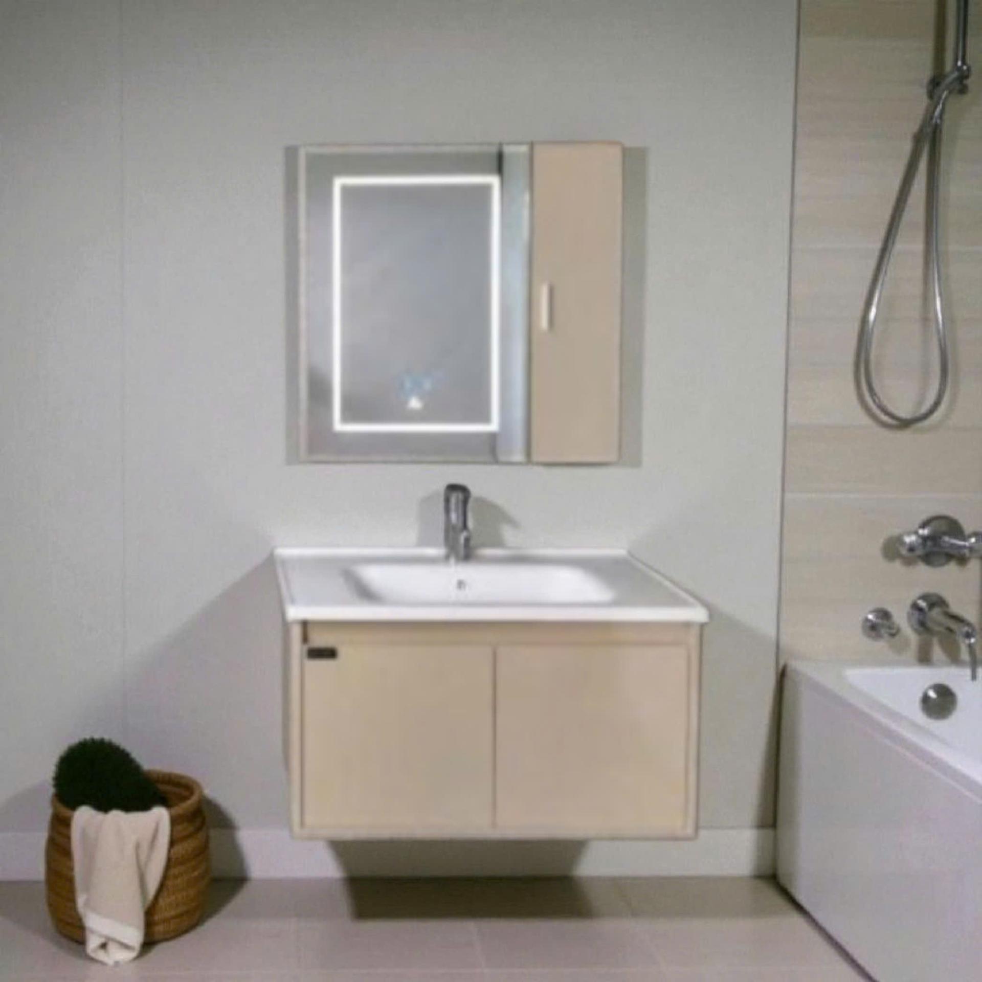 Chậu tủ lavabo maxxa 802 lét không vòi, không XP